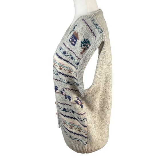 Vintage Woolrich Wool Blend Sweater Vest Size M - Picture 7 of 11